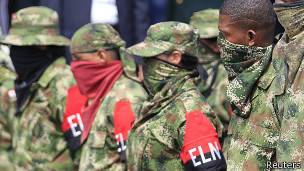 Miembros del ELN (imagen de archivo)