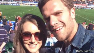 Ruth Palmer y su marido Benjamin Graves