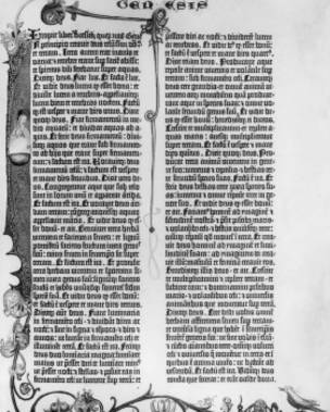 Una biblia del siglo XV