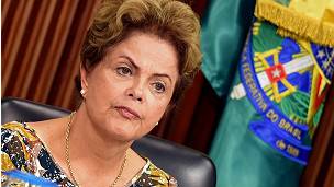 Presidenta brasileña, Dilma Rousseff.