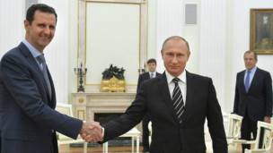Asad y Putin