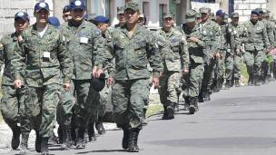Militares ecuatorianos