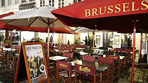 Un restaurante en Bruselas