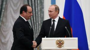 Hollande, Putin