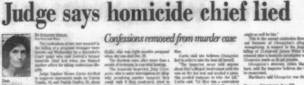 Recorte de un periódico