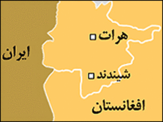 نقشه ولایت هرات