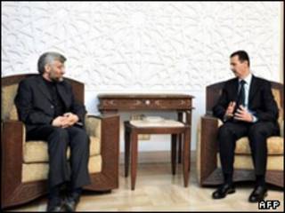 بشار اسد و جلیلی