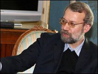 علی لاریجانی در اسپانیا