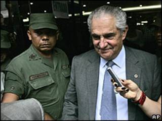 Guillermo Zuloaga, presidente de Globovisión, el 4 junio 2009.