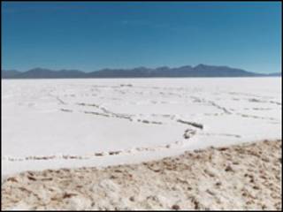 Salar de Uyuni.