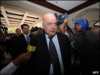 O secretário-geral da OEA, José Miguel Insulza