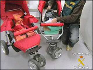 Fotos: Polícia da Espanha
