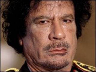 معمر القذافي