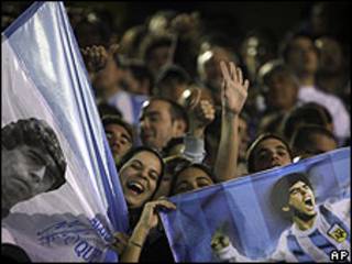 Torcedores argentinos