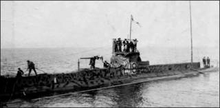 O submarino HMS E18 (Foto: Royal Navy Submarine Museum)