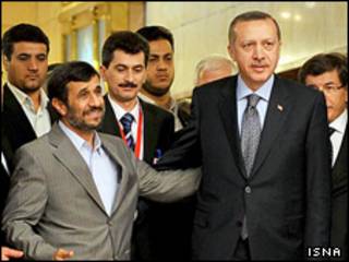 رجب طیب اردوغان و محمود احمدی نژاد