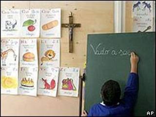 فصل داخل مدرسة في إيطاليا