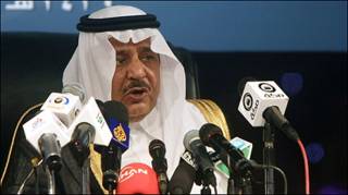 وأكد الأمير نايف بن عبد العزيز النائب الثاني لرئيس الوزراء السعودي ووزير الداخلية