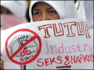 protes HIV