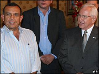 Porfírio Lobo (esquerda) e Roberto Micheletti