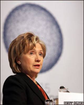 Hillary Clinton em Copenhague