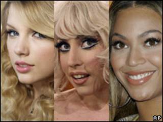 Taylor Swift, Lady Gaga y Beyoncé, nominadas a los Grammys