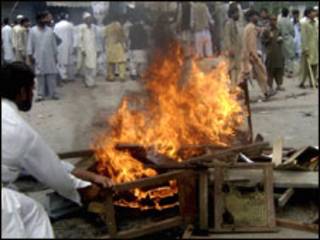 ایبٹ آباد میں مظاہرے