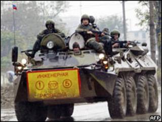 Войска минобороны РФ в Чечне