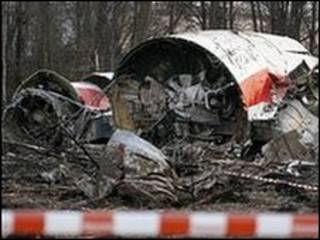 уламки Ту-154 під Смоленськом