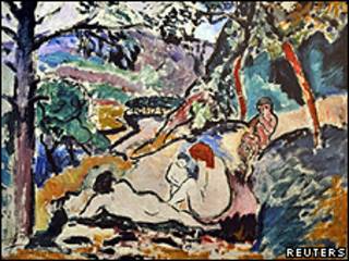 Pastorale, Nympe et Faune, de Matisse