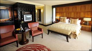 Habitación del Pezula Resort, en Knysna, donde se aloja la selección de Francia
