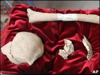 Ossos de Caravaggio foram exibidos em Ravenna, na Itália