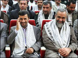 غلامرضا نقدی و محمود احمدی نژاد