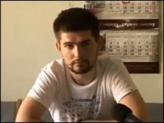 Кадр из видеозаписи, сделанной в изоляторе