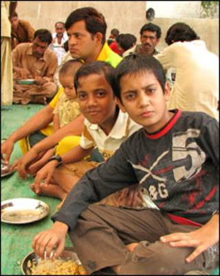 سیلاب سے متاثرہ ہندو لوگ