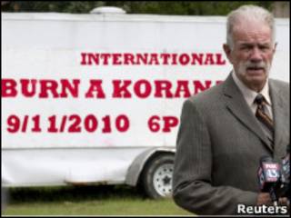 O pastor Terry Jones, que criou polêmica ao defender queima do Alcorão