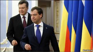 Президенти України і Росії