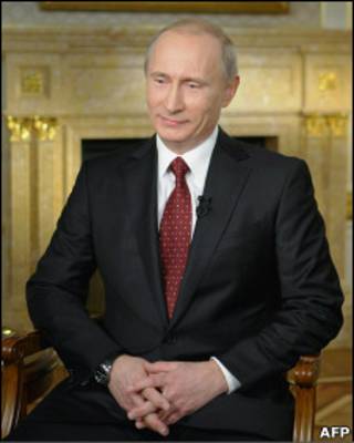 Премьер-министр России Владимир Путин