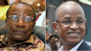 Alpha Conde et Cellou Dalein Diallo