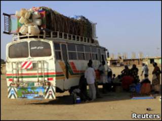 حافلة في السودان