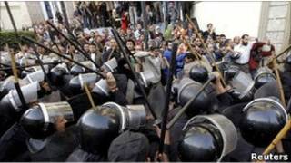 Manifestations en Egypte