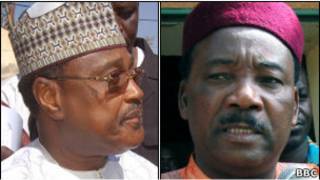 Oumarou (gauche) Issoufou ( droite)