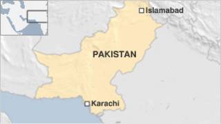 karachi, map, peta