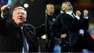Alex Ferguson dan Pep Guardiola
