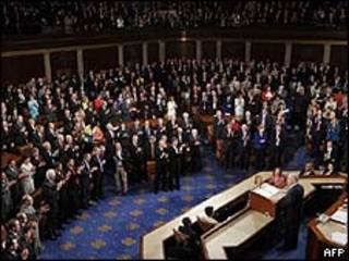 Netanyahu no Congresso americano (AFP)