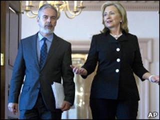 Hillary Clinton e Antonio Patriota