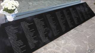 Memorial para as vítimas do voo AF 447 (AFP)