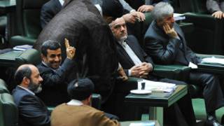 احمدی نژاد در مجلس