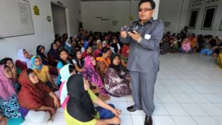 TKI di penampungan