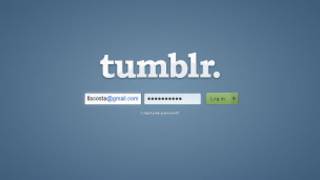 Página inicial do Tumblr. (BBC)